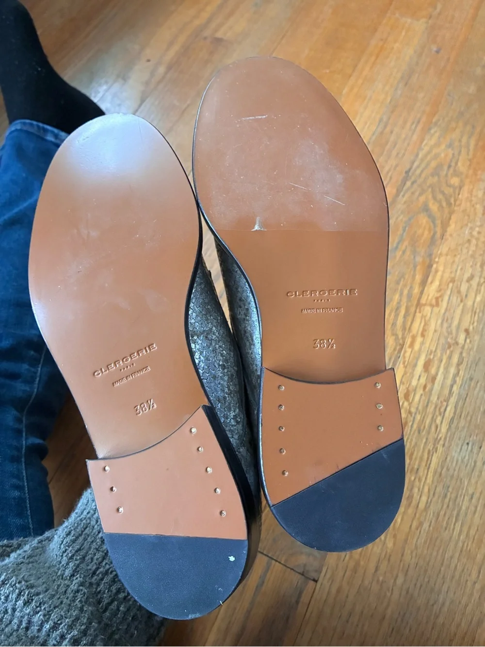 Robert clergerie Rosie gunmetal derby metallic size 38.5